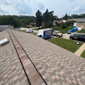 Roof Replacement with GAF Timberline HDZ Shingles